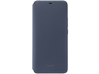 Huawei Mate 20 Pro - 51992635 Flip Cover in EcoPelle con parte Rigida Posteriore  Blu