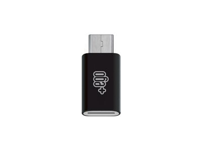Alcatel One Touch CLUB - Adattatore da USB Type-C a Micro USB Nero