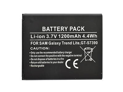 Samsung GT-S7390 Galaxy TREND Lite - Batteria Litio 1200 mAh slim