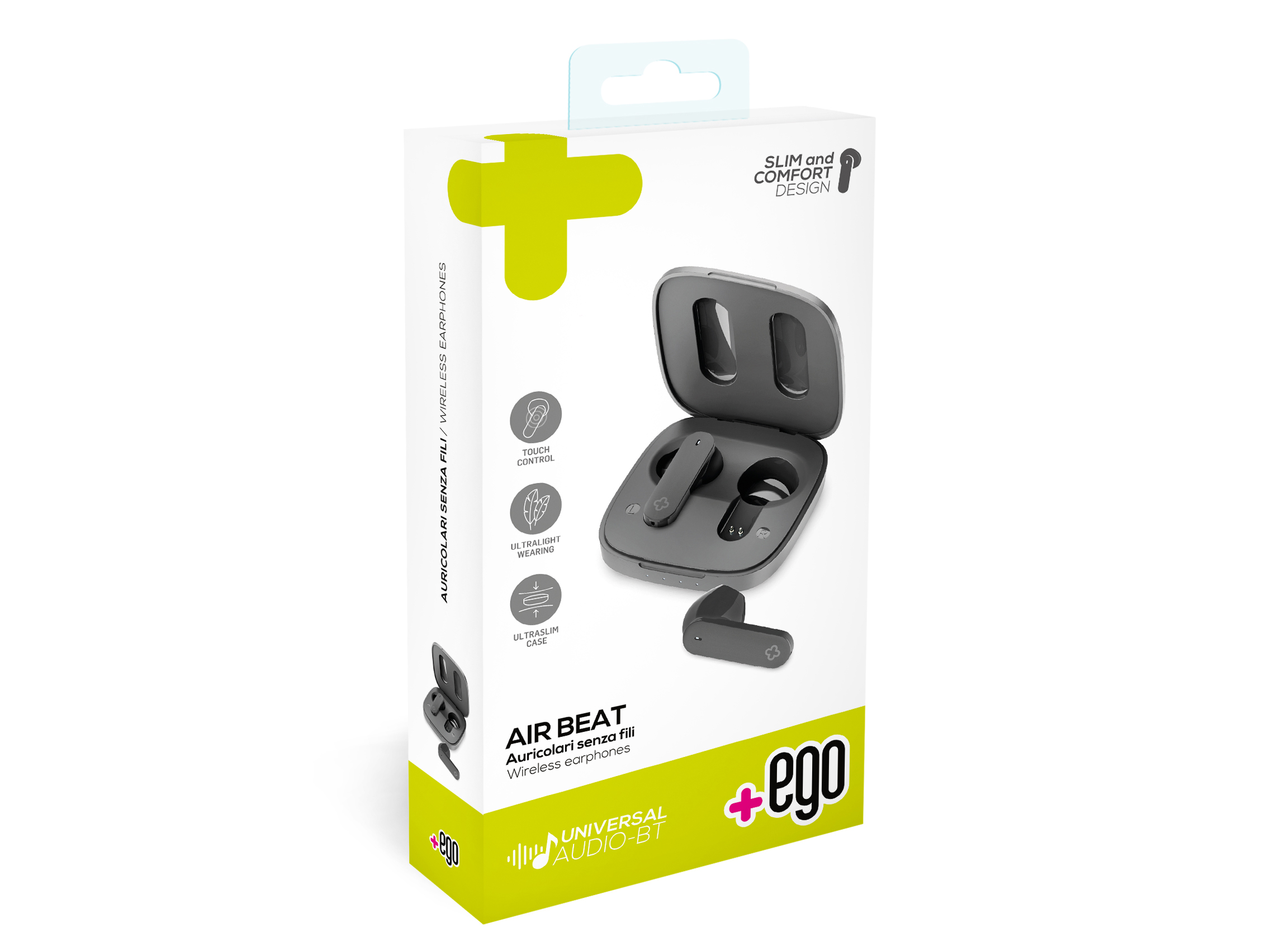 Alcatel ONE TOUCH IDOL 2 - Auricolari Wireless Air Beat Nero