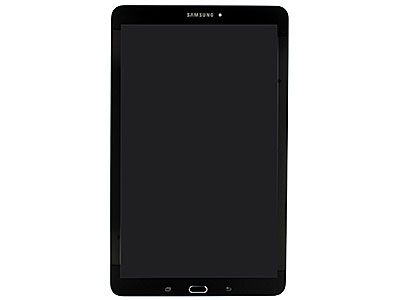 Samsung SM-T561 Galaxy TAB E 9.6'' 3G + WIFI - Lcd + Touchscreen + Frame + Tasto Home Nero