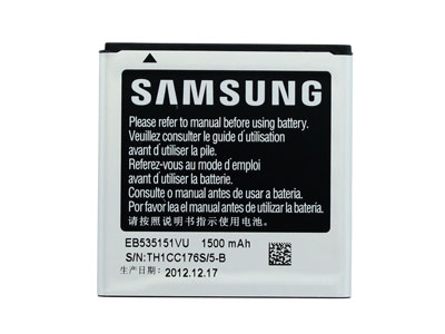 Samsung GT-I9070 Galaxy S Advance - EB535151VU  Batteria 1500 mAh **Bulk**