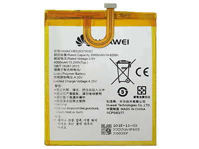 Huawei Honor 4C Pro - HB526379EBC Batteria 4000 mAh Li-Ion **Bulk**