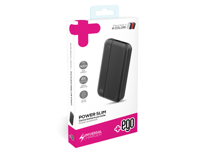 Alcatel 302 - Power Slim Carica batterie portatile 5000 mAh Bianco