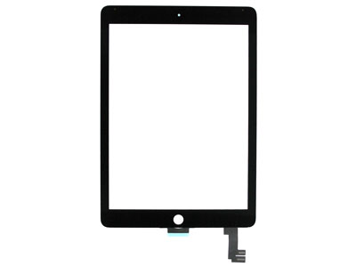 Apple iPad Air 2 Model n: A1566-A1567 - Touch screen + Flat  Nero Ottima qualità **MONTAGGIO COMPLESSO**