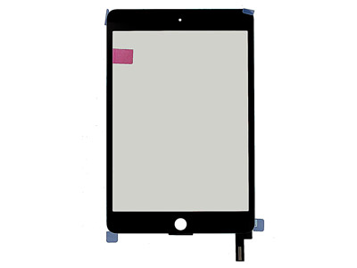 Apple iPad Mini 4 Model n: A1538-A1550 - Touch screen + Flat Cable  Alta qualità Nero **MONTAGGIO COMPLESSO**