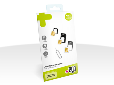 Wiko Cink Five - Sim-card adapter kit 3 pcs  Nano to Standard + Nano to Micro+Micro to Standard+OpenTool