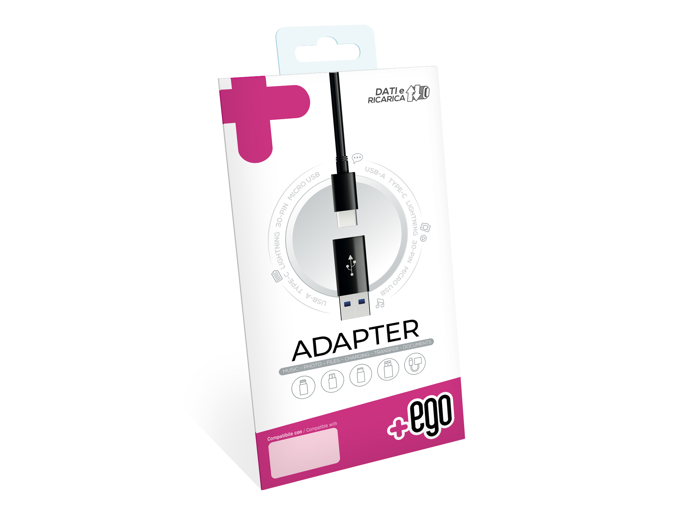 Apple iPhone 15 Pro Max - Lightning to Type-C Adapter White