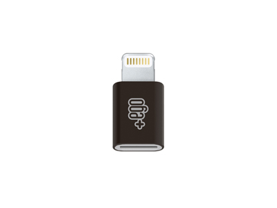 Apple iPhone 15 Pro Max - USB Type-C to Lightning adapter Black
