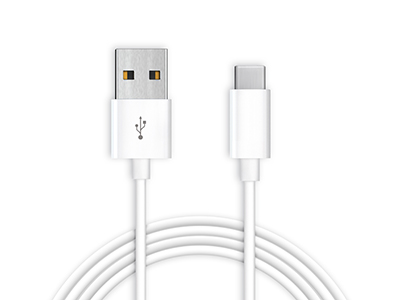 Honor Honor 50 Lite - Charge and Data Cable Usb-Usb Type C 5A Fast 1m White