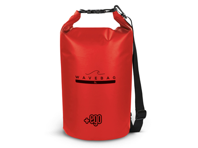 Wiko Lenny 4 - WaveBag Universal Waterproof Dry Bag 5L Red