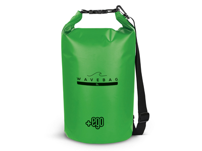 Motorola Moto G7 Power - WaveBag Universal Waterproof Dry Bag 5L Green