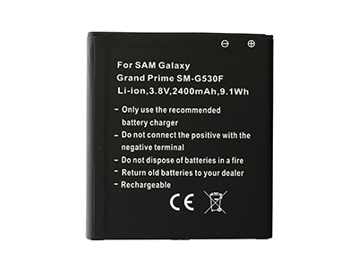 Samsung SM-G530H Galaxy Grand Prime Dual-Sim - Batteria Litio 2400 mAh slim