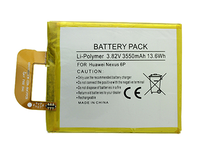 Huawei Nexus 6P - Batteria Litio 3550 mAh slim