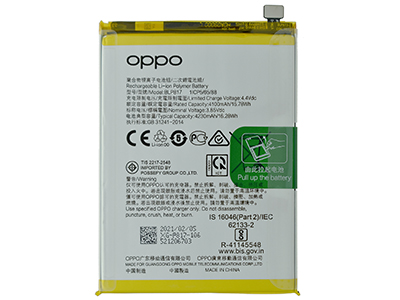 Oppo A15 - BLP817 Battery 4230 mAh Li-Ion + Adhesive