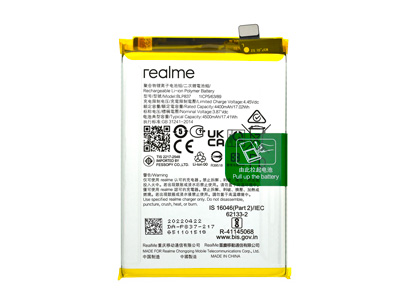 Realme Realme 8 Pro - BLP837 Batteria 4500 mAh Li-Ion + Adesivo **Bulk**