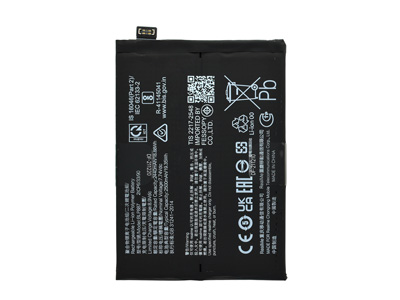 Realme Realme GT 2 Pro - BLP887 Batteria 5000 mAh Li-Ion + Adesivo **Bulk**