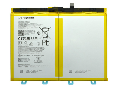 Oppo Pad 2 - BLT007 Battery 9510 mAh Li-Ion + Adhesive