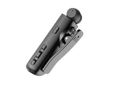 Apple iPhone 14 Pro Max - Auricolari business Wireless mono RollUp Pro Clip con cavo riavvolgibile