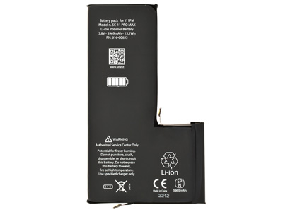 Apple iPhone 11 Pro Max - Batteria 3969 mAh qualità Premium SMART Celle AAA **nuove zero cicli**