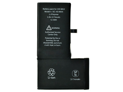 Apple iPhone Xs Max - Batteria 3174 mAh qualità Premium PRO Celle AAA+ **nuove zero cicli**