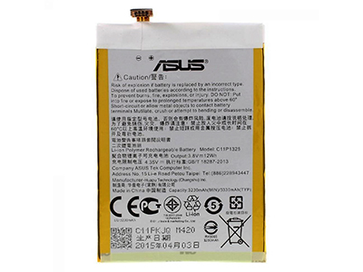 Asus ZenFone 6 Vers. A600CG / T00G - C11P1325 Batteria 3330 mAh Li-Ion **Bulk**
