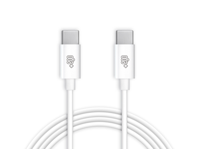 Meizu Pro 6 - Sync Data and Charging cable  Usb C - Usb C  60W White 2 mt.