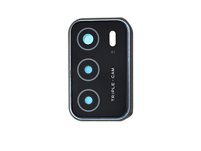 Oppo A16s - Cover Camera + Vetrino Pearl Blue