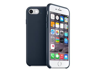 Apple iPhone 8 - Liquid Silicone Case Midnight Blue