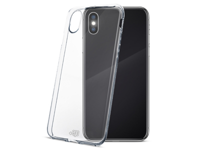 Apple iPhone X - Cover TPU serie Gloss Trasparente