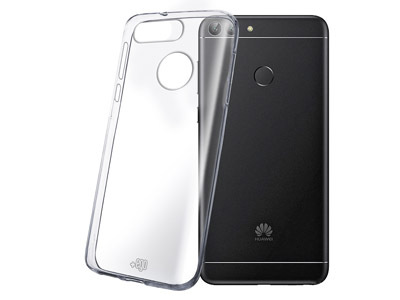 Huawei P Smart - Cover TPU serie Gloss Trasparente