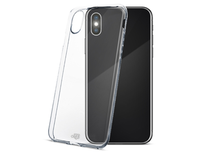 Apple iPhone Xs Max - Cover TPU serie Gloss Trasparente