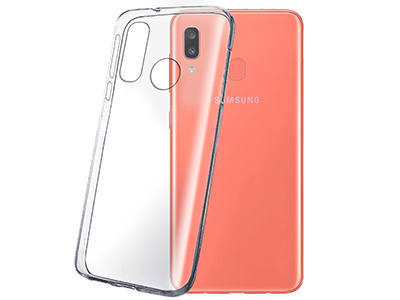 Samsung SM-A202 Galaxy A20e - Cover TPU serie Gloss Trasparente