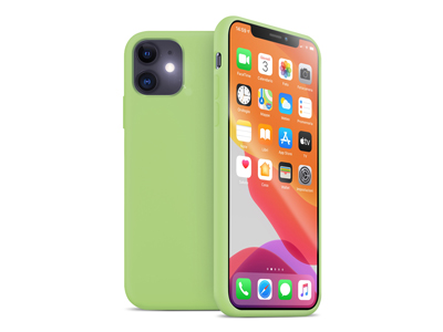 Apple iPhone 11 - Cover gommata serie Liquid Case Colore Verde