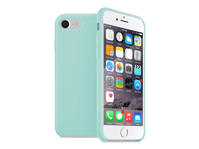 Apple iPhone 8 - Liquid Silicone Case Light Blue