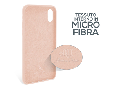 Apple iPhone Xs - Liquid Silicone Case Powder Cipria