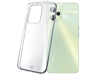 Realme Realme C35 - Cover TPU serie Gloss Trasparente