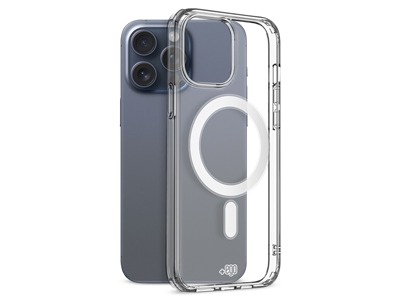 Apple iPhone 15 Pro - Cover TPU Magnetica Trasparente CLEAR MAG