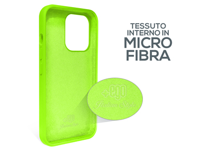 Apple iPhone 15 - Cover Gommata Serie Neon Mag Colore Verde