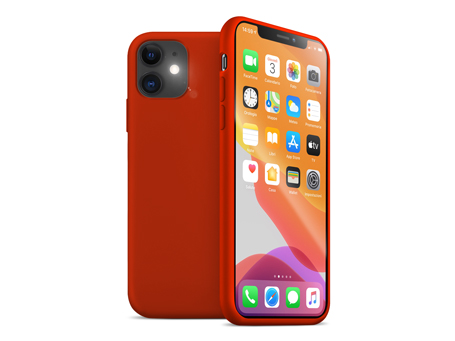 Apple iPhone 11 - Cover gommata Magnetica Liquid Case Amaranto