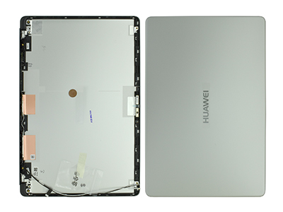 Huawei Matebook D - Cover Anteriore + Camera + Antenna Mystic Silver vers. MRC-W00