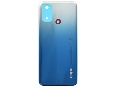 Oppo A53s - Back Cover + Adhesives Wathet Blue