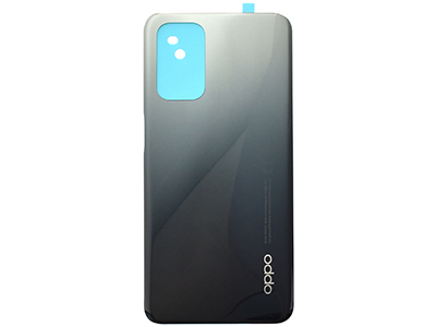Oppo A74 5G - Cover Batteria + Adesivi Fluid Black
