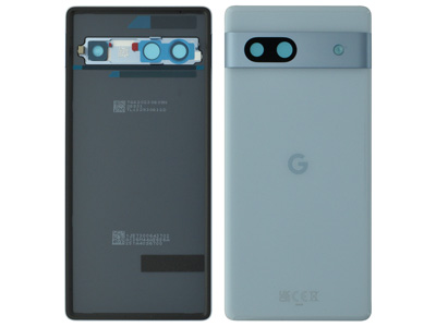 Google Pixel 7a - Back Cover + Camera Lens + Adhesives Blue