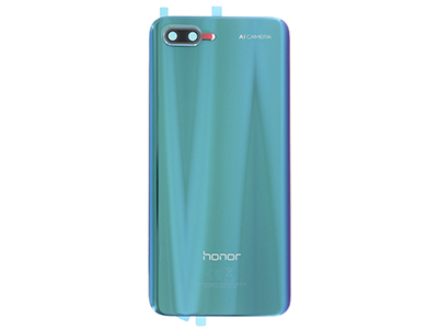 Huawei Honor 10 - Cover batteria + Vetrino Camera Verde