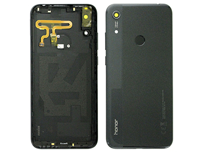 Huawei Honor 8A - Cover batteria + Tasti Laterali + Vetrino Camera + Lettore Impronta  Nero