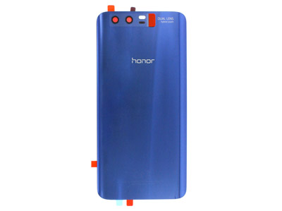 Huawei Honor 9 - Cover batteria + Vetrino Camera + Adesivo Blu