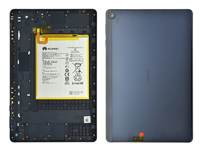 Huawei MatePad T10 - Cover batteria + Vetrino Camera + Batteria + Tasti Laterali  Deepsea Blue