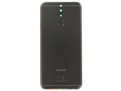 Huawei Mate 10 Lite Dual-Sim - Cover batteria + Vetrino Camera + Lettore Impronta + Tasti Laterali  Nero