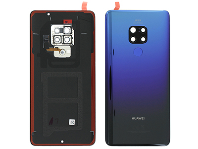 Huawei Mate 20 - Cover batteria + Vetrino Camera + Lettore Impronta Twilight
